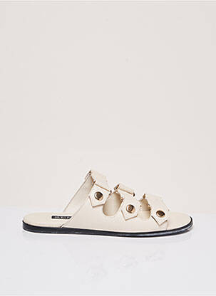 Mulete/Saboți bej SENSO femeie