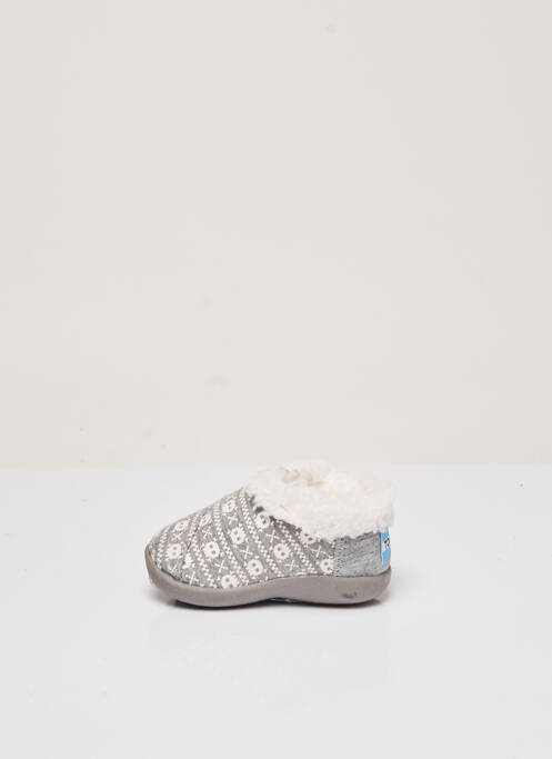 Papuci/Pantofi de casă gri TOMS copil