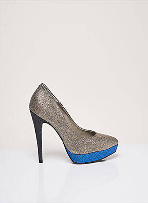 Pantofi cu toc albastru STUDIO femeie