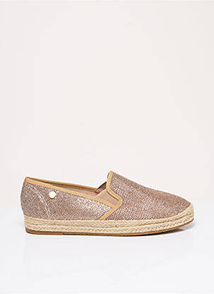 Espadrile vârf rotund toc plat până la 3 cm galben XTI femeie