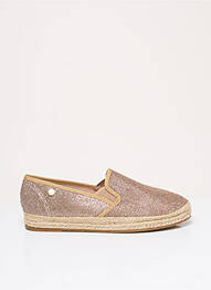 Espadrile vârf rotund toc plat până la 3 cm galben XTI femme