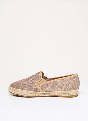 Espadrile vârf rotund toc plat până la 3 cm galben XTI femeie