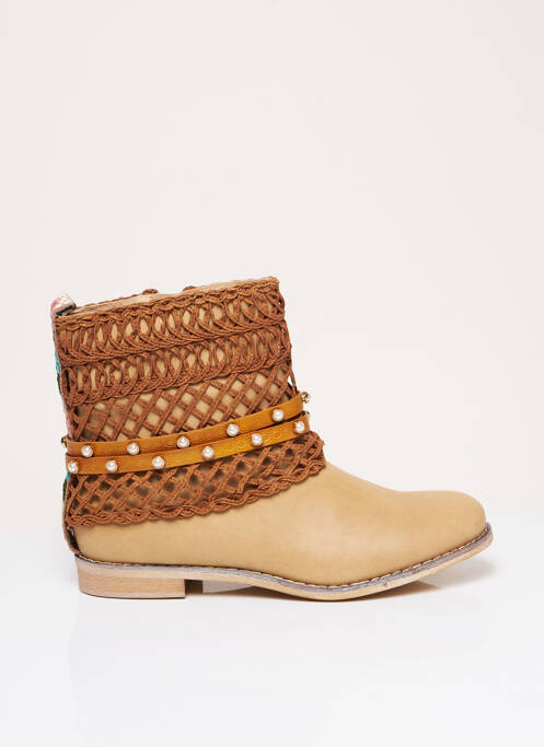 Botine/Ghete bej BULLBOXER femeie