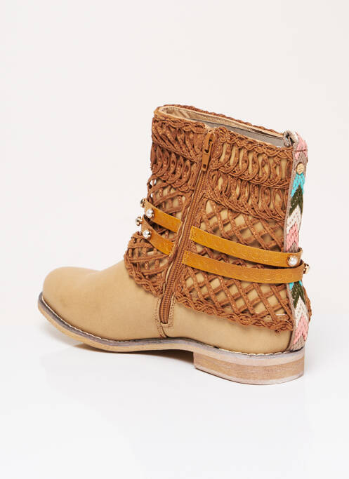 Botine/Ghete bej BULLBOXER femeie