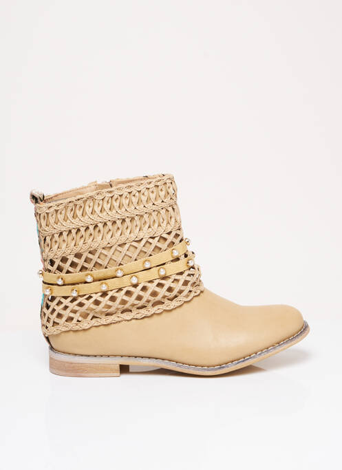 Botine/Ghete bej BULLBOXER femeie