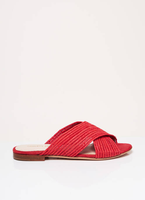 Mulete/Saboți roșu CHARLOTTE WOIVRE femeie