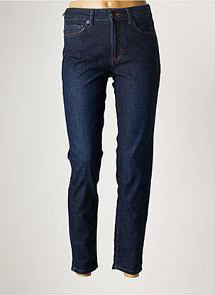 Blugi cu croială slim albastru FIVE femeie