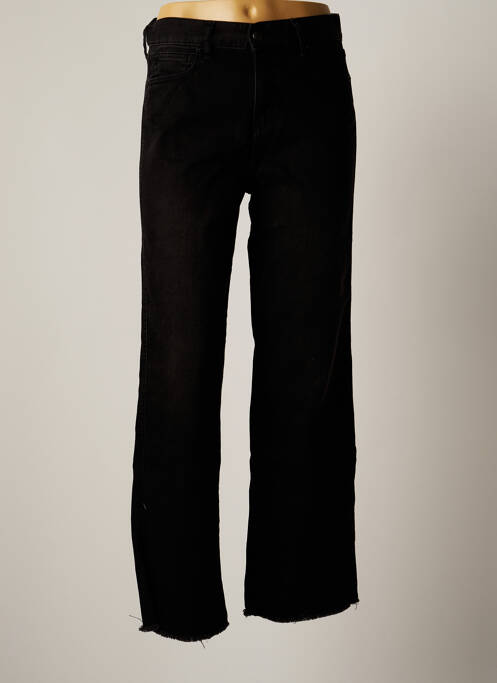 Blugi cu croială dreaptă negru FIVE femeie