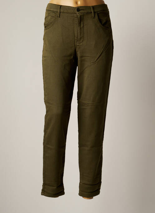 Pantalon slim verde FIVE femeie