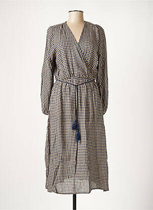 Rochie lungă albastru LA FEE MARABOUTEE femeie