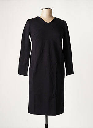 Rochie midi mâneci lungi mâneci lungi negru WOLFORD femeie