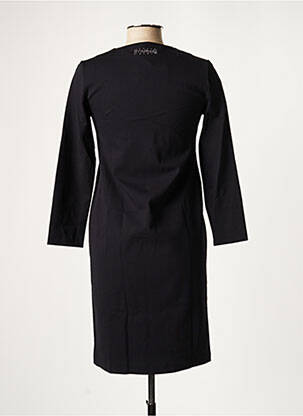 Rochie midi mâneci lungi mâneci lungi negru WOLFORD femeie