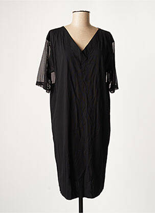 Rochie midi mâneci scurte mâneci scurte negru WOLFORD femeie