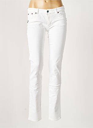 Blugi skinny alb APRIL 77 femeie