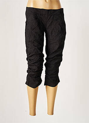 Pantalon trei sferturi negru VILA femeie