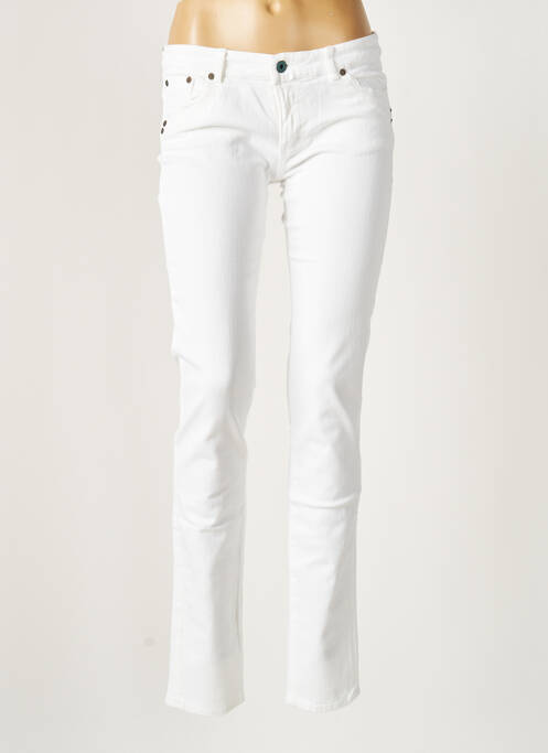 Blugi skinny alb APRIL 77 femeie