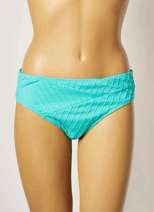 Chiloți de baie albastru LOU femeie