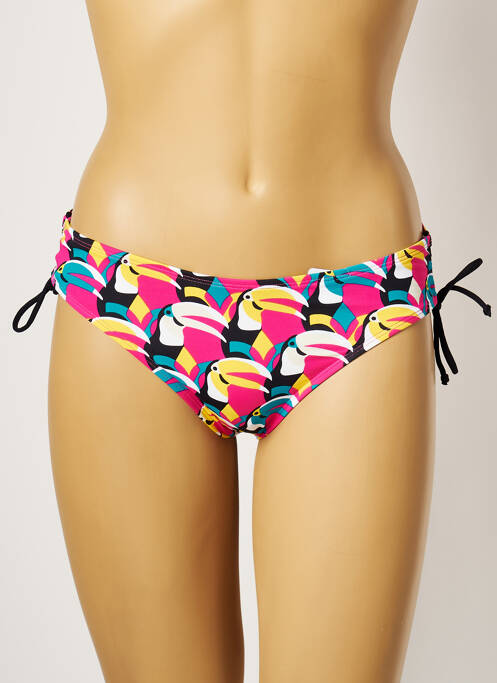 Chiloți de baie roz CHERRY BEACH femeie