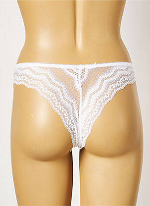 Tanga microfibre albastru ROSA JUNIO femeie