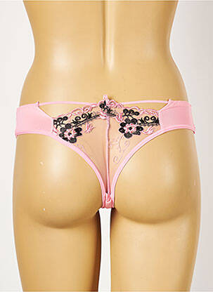 Tanga microfibre roz ROSA JUNIO femeie