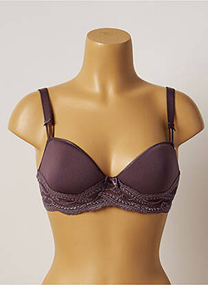 Sutien sutien balconet cu decolteu înalt sutien balconet cu decolteu înalt violet SIMONE PERELE femeie