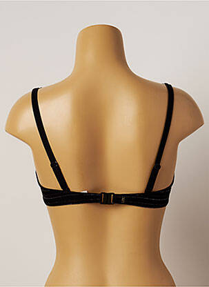Sutien de costum de baie top bentiță top bentiță negru LOU femeie