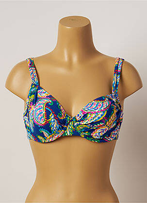 Sutien de costum de baie albastru BELCOR femeie