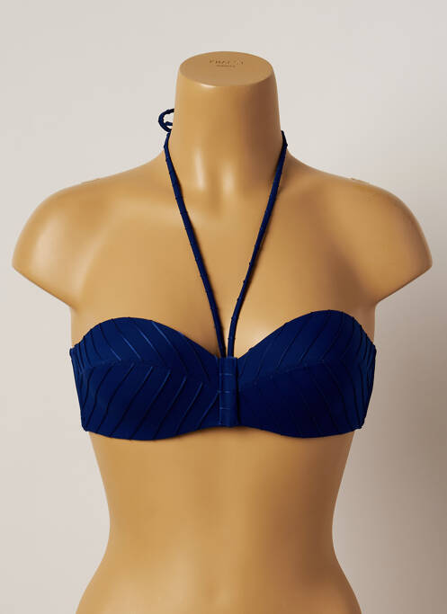 Sutien de costum de baie albastru LOU femeie