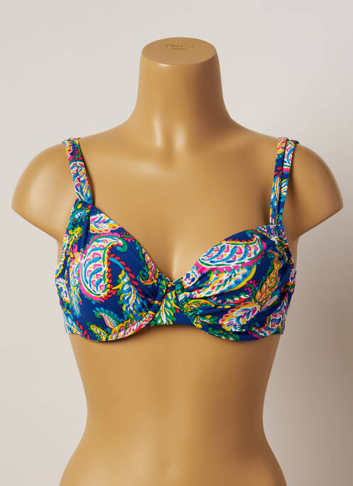 Sutien de costum de baie albastru BELCOR femeie