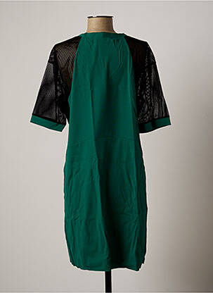 Rochie midi mâneci scurte mâneci scurte verde WOLFORD femeie