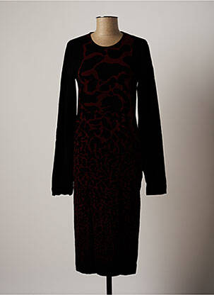 Rochie midi mâneci lungi mâneci lungi maro WOLFORD femeie