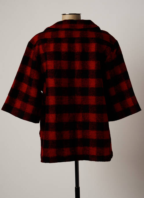 Pulover tunică roșu APRIL 77 femeie