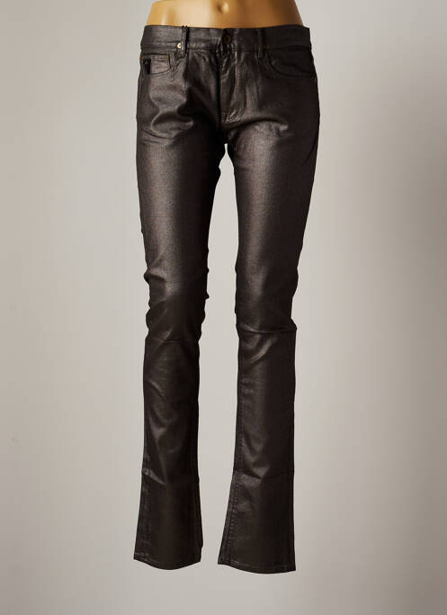 Blugi cu croială slim gri APRIL 77 femeie