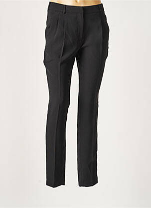 Pantalon chino mărime normală mărime normală negru LAUREN VIDAL femeie