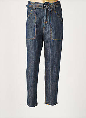 Pantalon chino albastru LAUREN VIDAL femeie