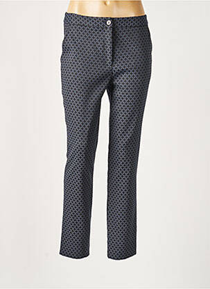 Pantalon slim albastru LAUREN VIDAL femeie