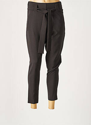 Pantalon 7/8 elasticitate mărime normală negru LAUREN VIDAL femeie