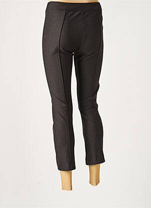 Pantalon 7/8 elasticitate mărime normală negru LAUREN VIDAL femeie