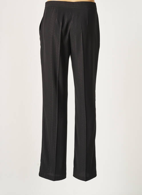 Pantalon drept negru LAUREN VIDAL femeie
