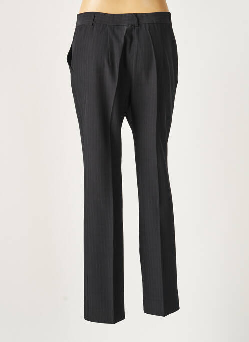 Pantalon drept negru LAUREN VIDAL femeie