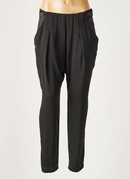 Pantalon slim negru LAUREN VIDAL femeie