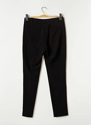 Pantalon drept buzunare negru LAUREN VIDAL femeie