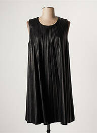 Rochie scurtă fără mâneci fără mâneci negru LAUREN VIDAL femme