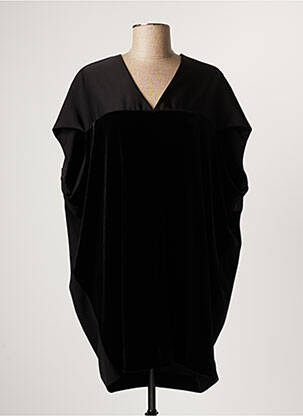 Tunică mâneci scurte negru LAUREN VIDAL femeie