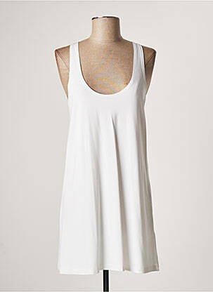 Rochie scurtă bej LAUREN VIDAL femeie