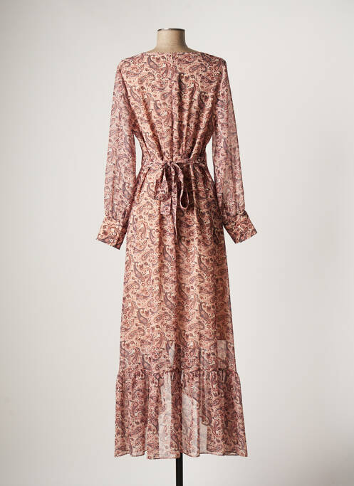 Rochie lungă roz LAUREN VIDAL femeie