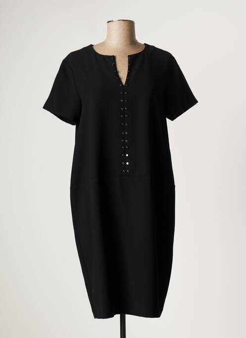 Rochie midi negru LAUREN VIDAL femeie