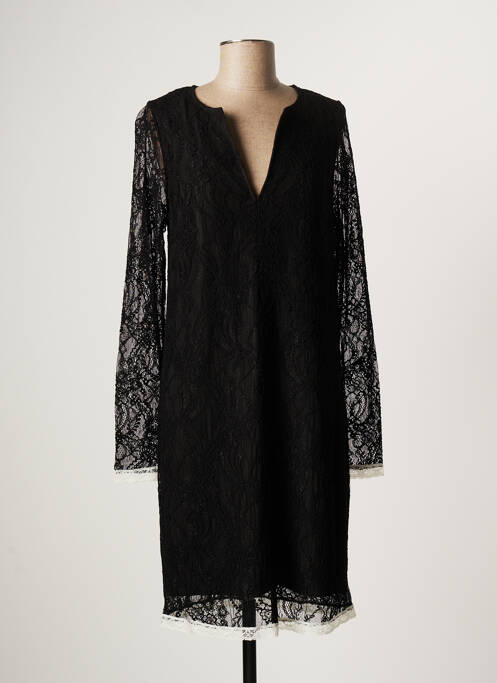 Rochie midi negru LAUREN VIDAL femeie