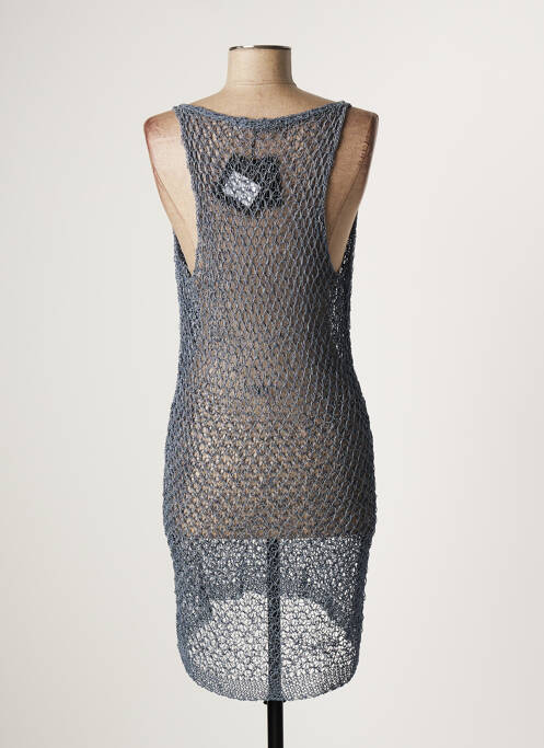 Rochie midi albastru LAUREN VIDAL femeie