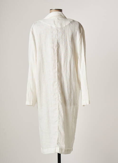 Palton lung bej LAUREN VIDAL femeie